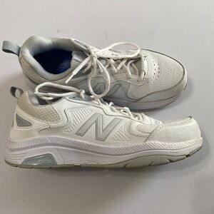 New balance 857 mens size 11 white gray grey lace up sneakers v3